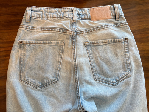 Zara Jeans Women's High Rise Light Wash Blue Size 4 - Picture 11 of 12