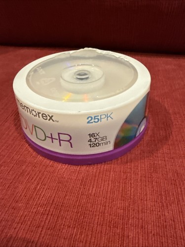 Memorex DVD+R 16x 25-Pack New - Sealed - Picture 2 of 4