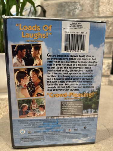 MY FATHER THE HERO DVD Katherine Heigl Dalton James -New SEALED! - Picture 3 of 7