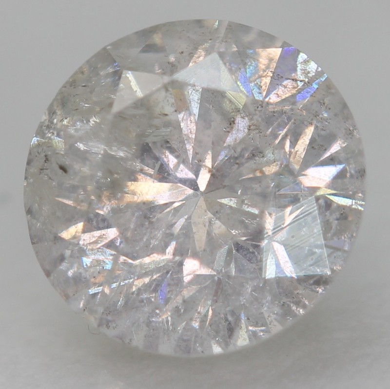 0.52 Carat E Color Round Brilliant Natural EARTH MINED Loose Diamond 5.02m VIDEO