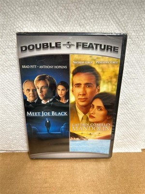 Meet Joe Black/Captain Corellis Mandolin (DVD, 2008, 2-Disc Set) NEW Sealed
