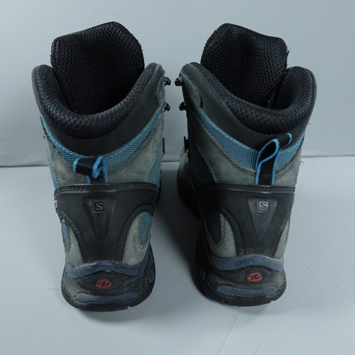 Salomon Quest 4D GTX Boots Womens Size 11 Blue Waterproof Hiking Contagrip - Picture 6 of 18