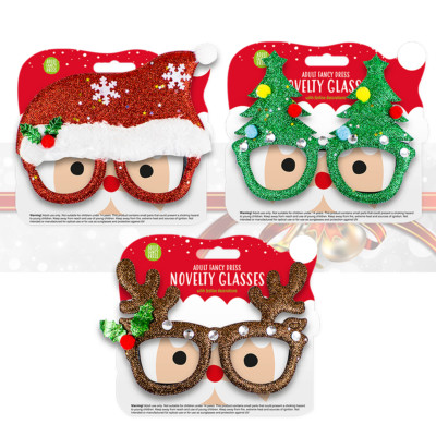Glitter Glasses Wedding Birthday Xmas New Year Adult Unisex Party Fancy Dress