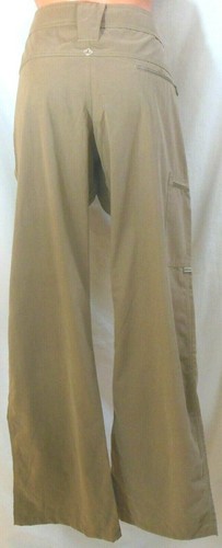 PrAna Hiking Pant M Tan Women Cargo Adj Waist Mid Rise Breathe RN92382 NWT - Picture 4 of 11