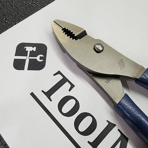 Snap-on Tools USA NEW POWER BLUE 8" Combination Slip-Joint Pliers 47ACF - Picture 7 of 10