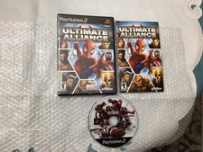 Marvel: Ultimate Alliance (Sony PlayStation 2, 2006) - CIB w/Case, Manual, Disc