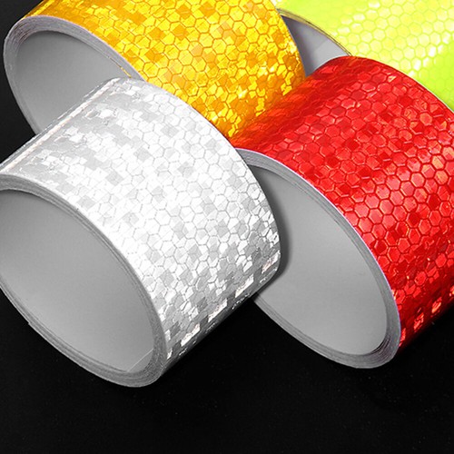 Sicherheitszeichen reflektierendes Klebeband Aufkleber Auto-Styling selbstklebend Warnband M0U1 - Bild 9 von 9