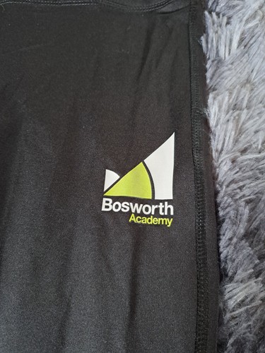 Akoa Bosworth Academy Activewear Leggings Black Size Xs (Age 12 Years) BNWT - Picture 9 of 13