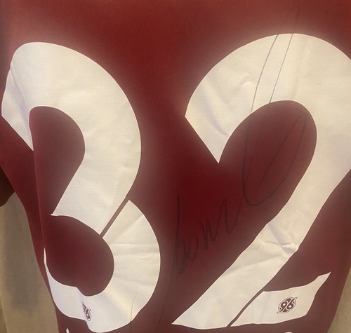 Hannover 96 Jako Heim Matchworn Trikot 2013/14 "TUI"+ Nr.32 Bittencourt Gr.M- L - Afbeelding 4 van 19