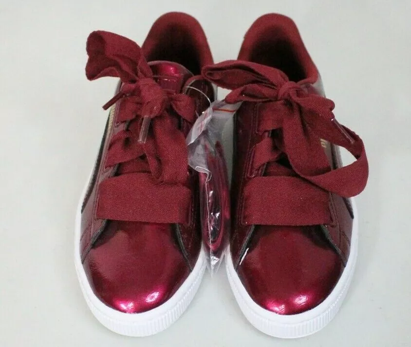 Puma Basket Heart Glam Boys Shoe Size 5C