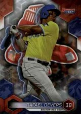 2023 Bowman's Best Refractor SP #37 Rafael Devers Boston Red Sox