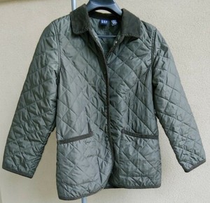 gap quilted bomber jacket