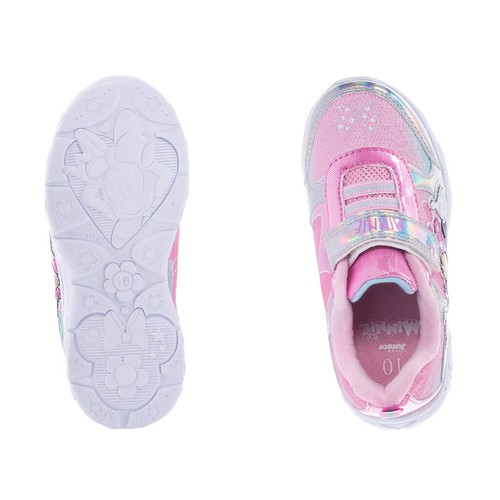 New Disney's Minnie Mouse Toddler Girls' Light-Up Sneakers 6 7 8 9 10 11 - Picture 6 of 6