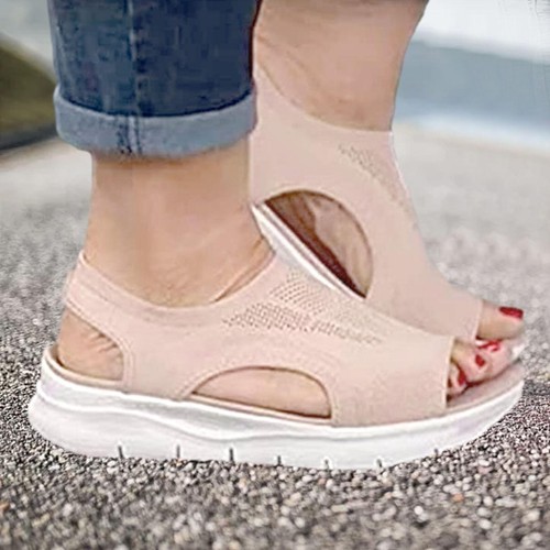 Summer Women's Orthotic Sport Sandals, Flexible Washable Slingback Sandals - Picture 4 of 45