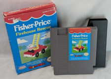 Fisher-Price: Firehouse Rescue (NES 1992) Game + Box, No Manual