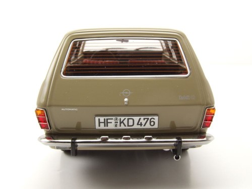 Opel Kadett B Caravan Kombi 1972 Beige Modellino 1:18 Auto Da Collezione - Foto 7 di 9