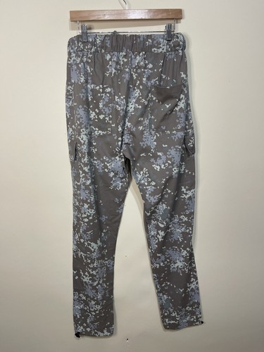 Pantalones cargo MNML para hombre grandes camuflados joggers tirar informal cinturón de algodón ejército - Imagen 10 de 15