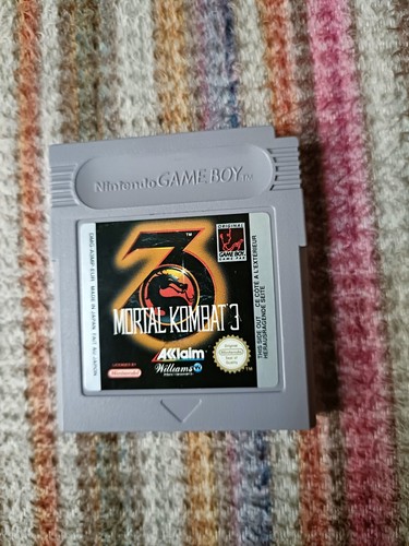 MORTAL KOMBAT 3 Nintendo Game Boy Cartridge only Tested