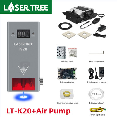 K20 LASERTREE 20W Optical Power Laser Cutting Head PWM/TTL Module DIY Engraving