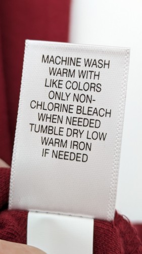 *New* With Tags Croft & Barrow Mens Small Weekend Short Sleeve Polo Dark Red - Picture 7 of 11