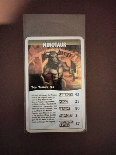 2021 Top Trumps GREEK MYTHS🌋 (you pick) pack fresh cards Free Shipping - Picture 23 of 32