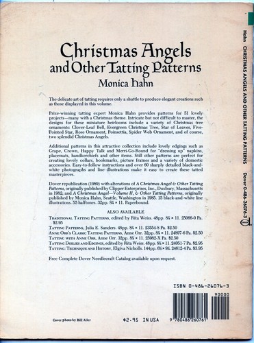 Christmas Angels and Other TATTING Patterns - Dover Needlework Series by M. Hahn - Imagen 2 de 6