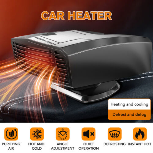 Car Heater 12V Portable Electric DC Heating Fan Defogger Defroster Demister - Picture 3 of 15