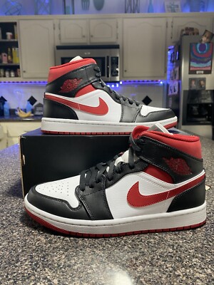 Size air Jordan Jordan Mid Metallic gym Red 194956891307