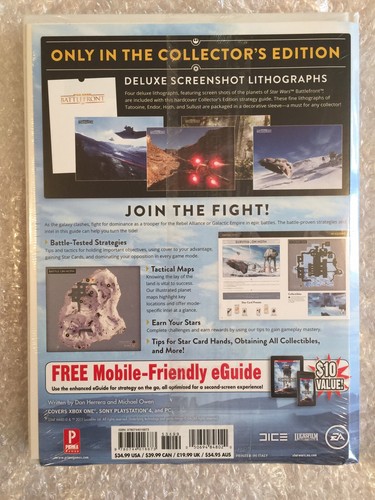 π Star Wars Battlefront: Hardcover Collectors Edition Strategy Guide New/Sealed - Picture 2 of 5