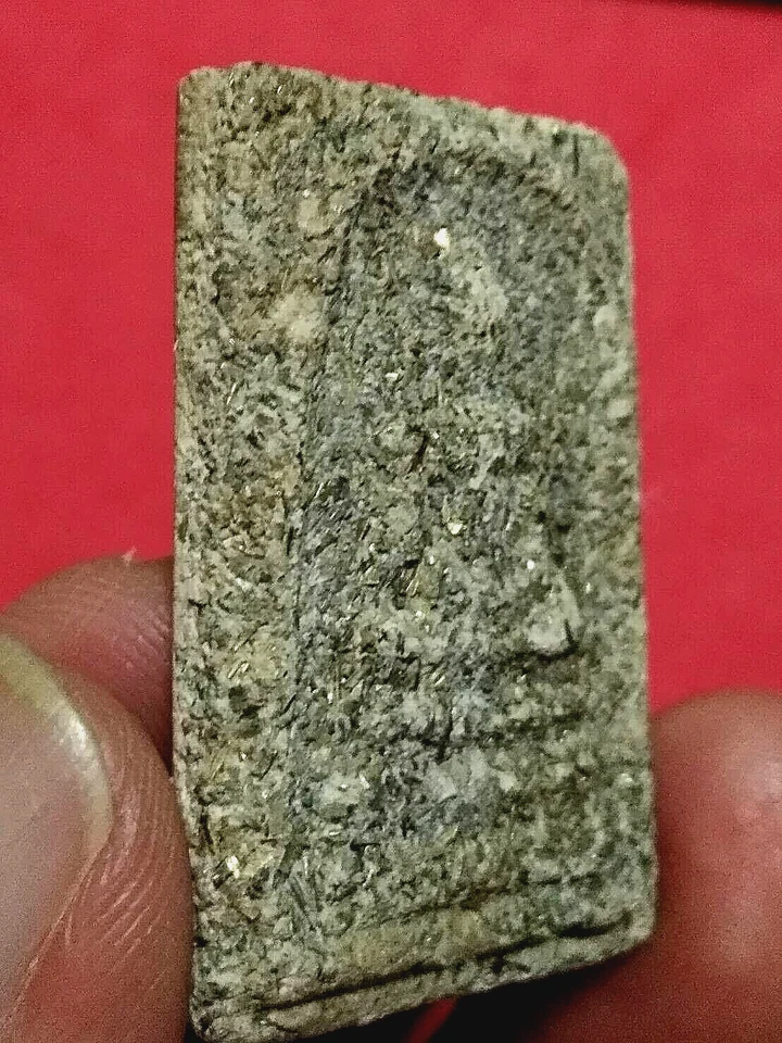 Phra Somdej Wat Rekhang Espolvorear polvo limaduras de oro colgante Buda tailandés amuleto Foto 4 de 4