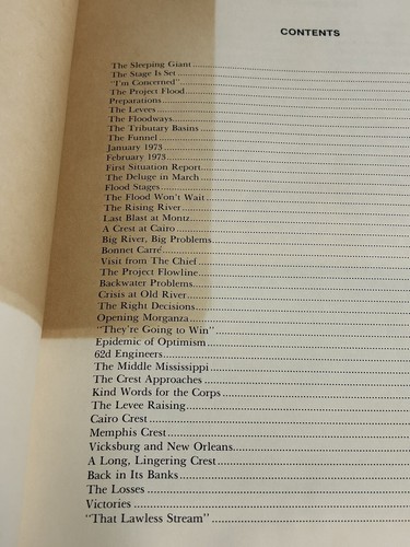 Original 1975 publication THE FLOOD OF '73 Mississippi River Commission 62 pages - Picture 3 of 14