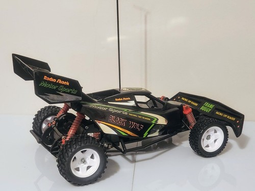 Radio Shack Black Wolf Excellent Working Condition Vintage RC Buggy Nikko F10 - Picture 8 of 13