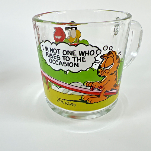 Vintage McDonald’s Garfield & Odie Glasses / Coffee Mugs, Set Of 4. 1978-1980 - Picture 15 of 24