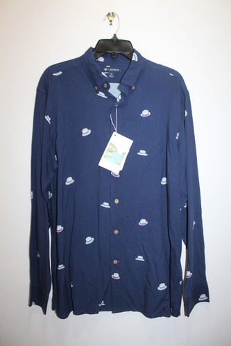 DANIEL CREMIEUX ST. BARTHELEMY CHAQUETÓN INFORMAL ABOTONADO AZUL MARINO TALLA M & XL - Imagen 3 de 16