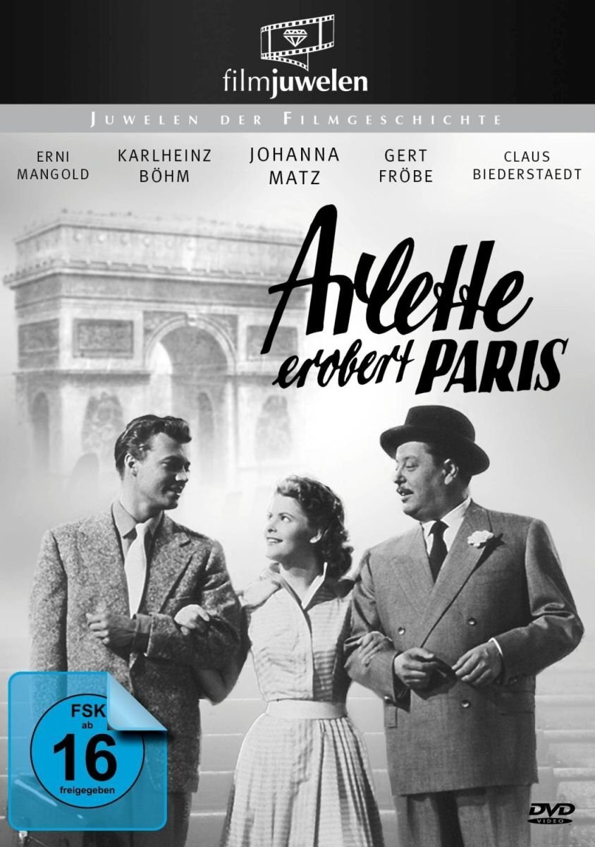 Arlette erobert Paris - mit Gert Fröbe, Johanna Matz, Karlheinz Böhm (Film (DVD)