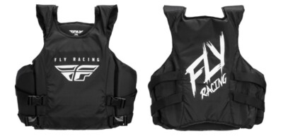 FLY ''PULLOVER NYLON FLOTATION VEST'' SIDE ENTRY PWC USCGA TYPE III - MEN'S MEDIUM
