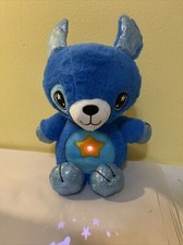 Star Belly Dream Lites Cuddly Blue Puppy Works Comes W/ Batteries No Box