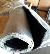 Black Solid Rubber Sheet (36"x36") 1/8" Thickness MIL-PRF-1149D 9320-01-037-6369