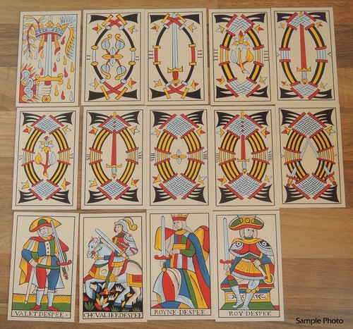 Jean Noblet 1650 Reproduktion Tarot de Marseille Deck - Jean-Claude Flornoy 2021 - Bild 22 von 23