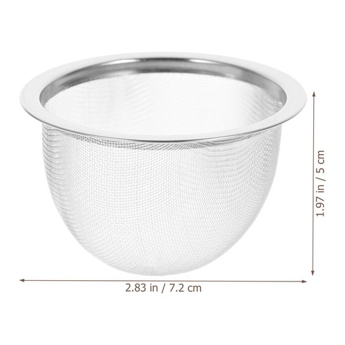 8 Pcs Théière Passoire Filtre vendre Infuser À En Maille Dacier Inoxydable Voyage