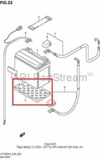 NEW OEM SUZUKI OZARK LT-F 250 BATTERY PROTECTOR