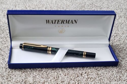 Waterman Rhapsody Fountain Pen Mineral Green - New In Box - Picture 1 of 7