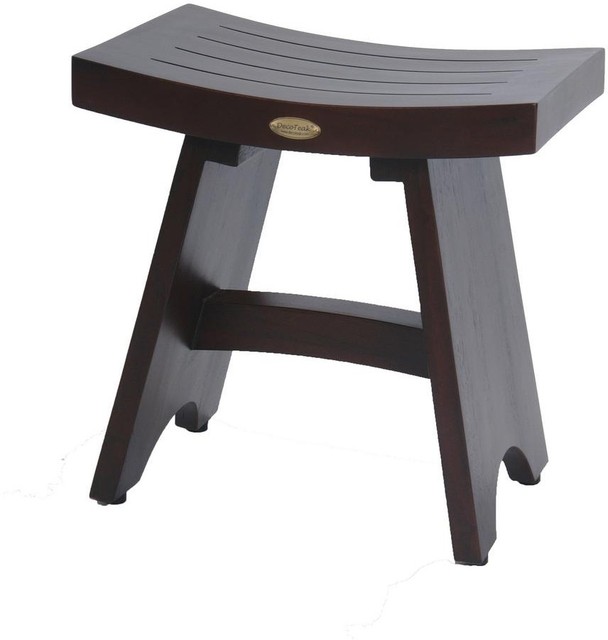 Bath Shower Bench Stool 18 Inch Portable Freestanding Eastern
