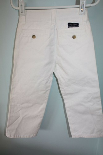 NWT Janie and Jack Boys 2T Pink Linen Dress Shirt & White Twill Dress Pants Set - Picture 6 of 7