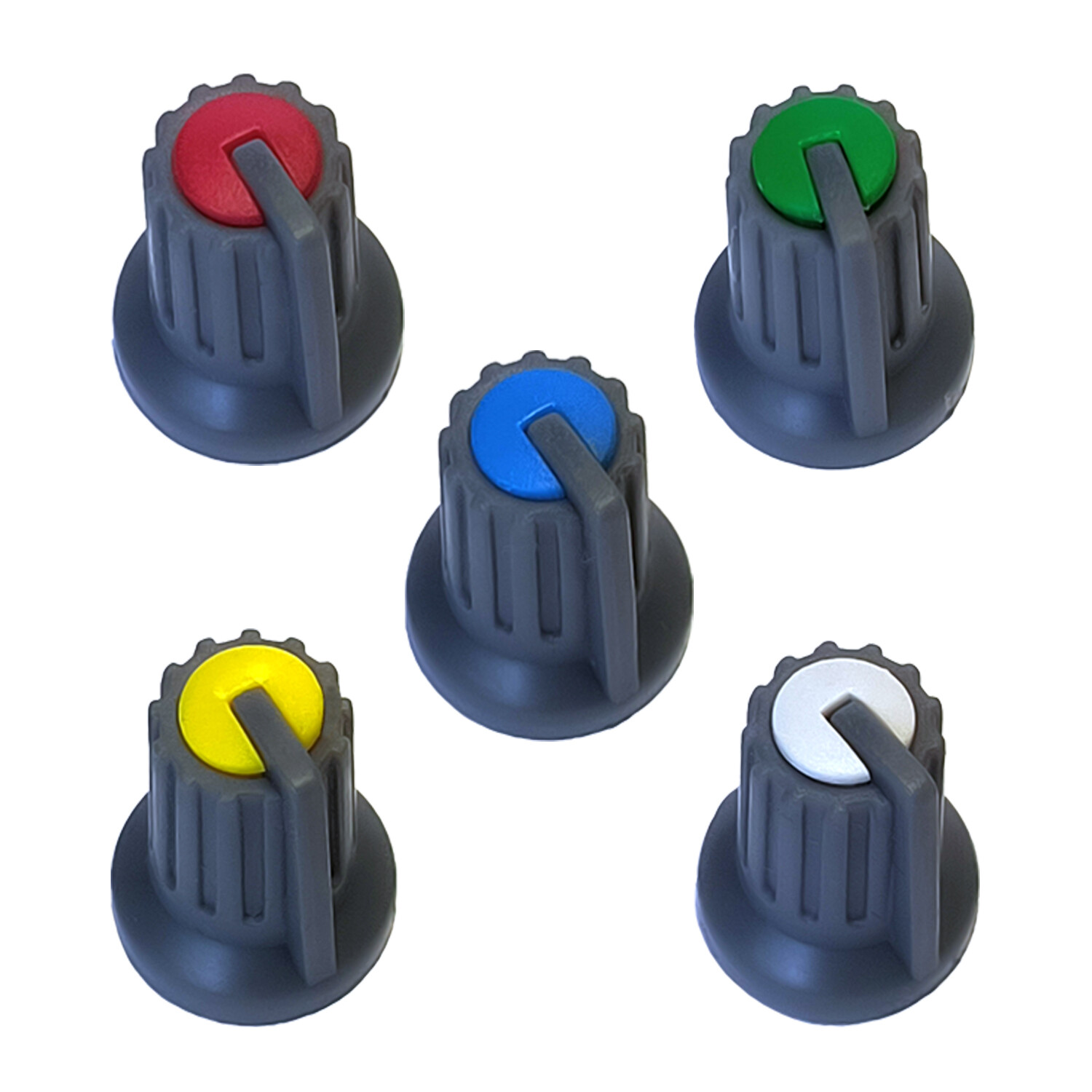 16mm Drucktaster Mit LED, 5 Stück, Farbe Wählbar, 12V DC, SPDT