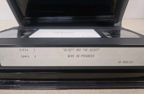 Beauty and the Beast VHS Special Work-In-Progress Edition Academy Screener FYC - Picture 12 of 24