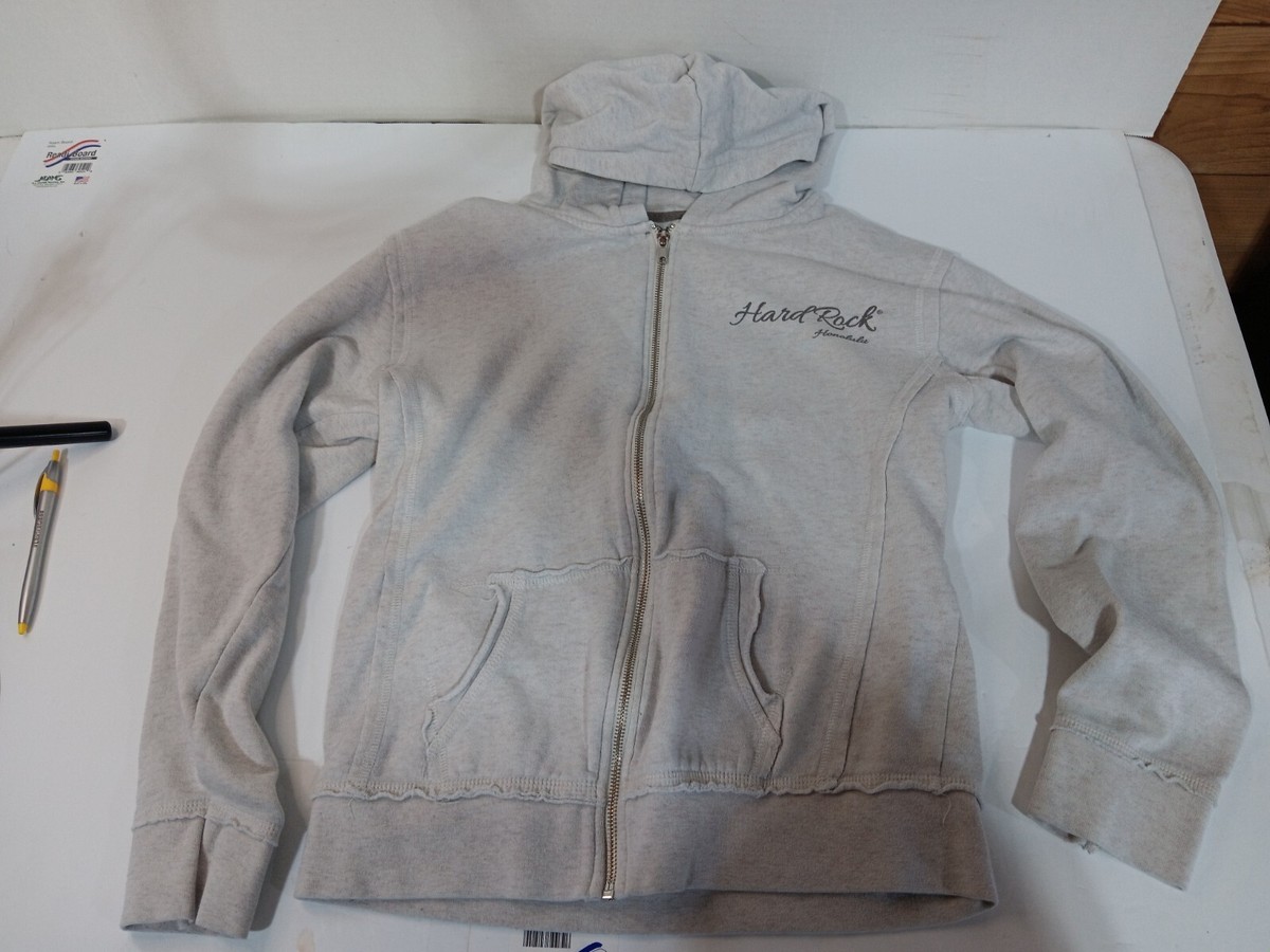 Hard Rock Cafe Zip Up Hoodie Honolulu Size L | eBay