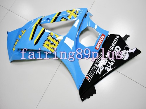 Kit de carenado de molde de inyección ABS Riz azul negro apto para GSXR1000 2007 2008 - Imagen 4 de 8