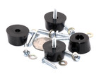 1" Diameter x 1/2" Rubber Feet for Marantz 2200-2300 Series + Mounting Screws