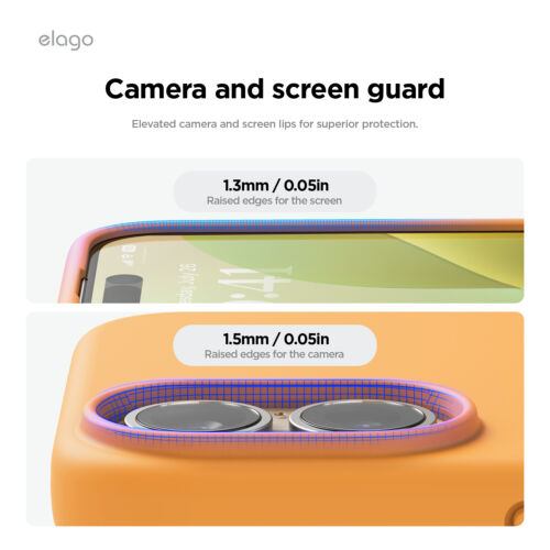 Custodia iPhone 16 - elago® iPhone 16 custodia in silicone premium - Foto 54 di 260